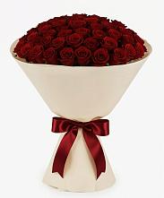 Букет 101 Бордовая роза Блэк Бакарра в Балахне