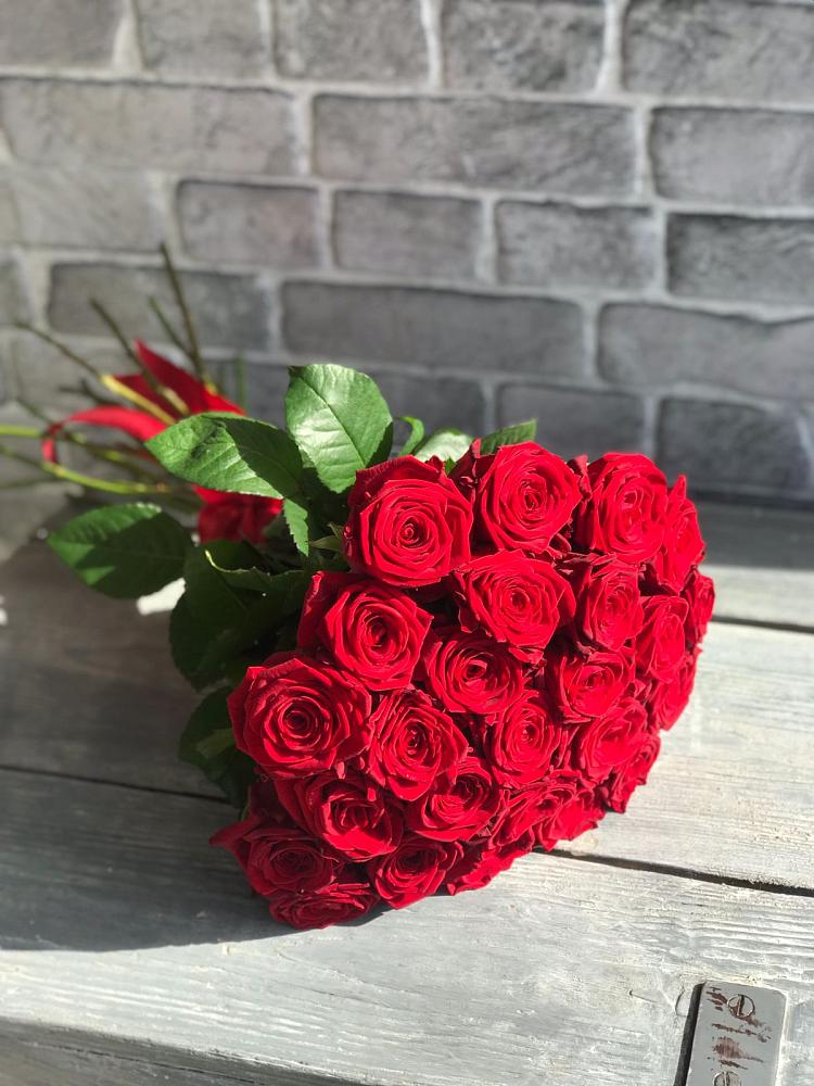 Букет Красные розы Фридом в Балахне