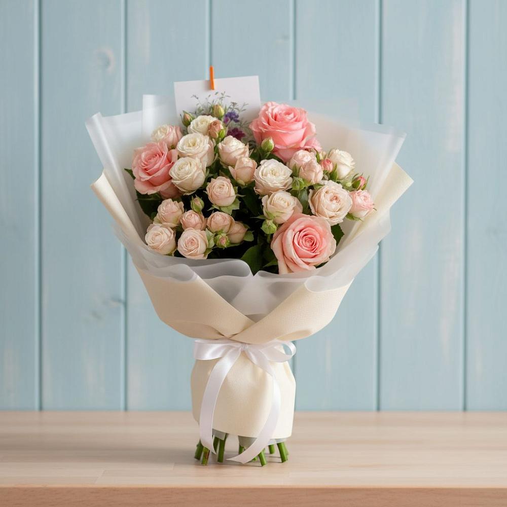 Букет цветов из: Розы в Балахне