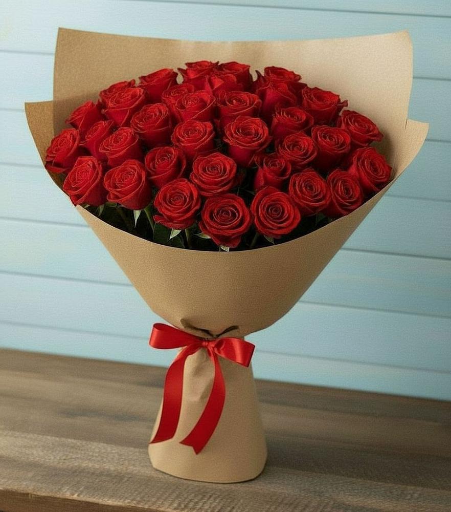 Букет Красные розы Милано в Балахне