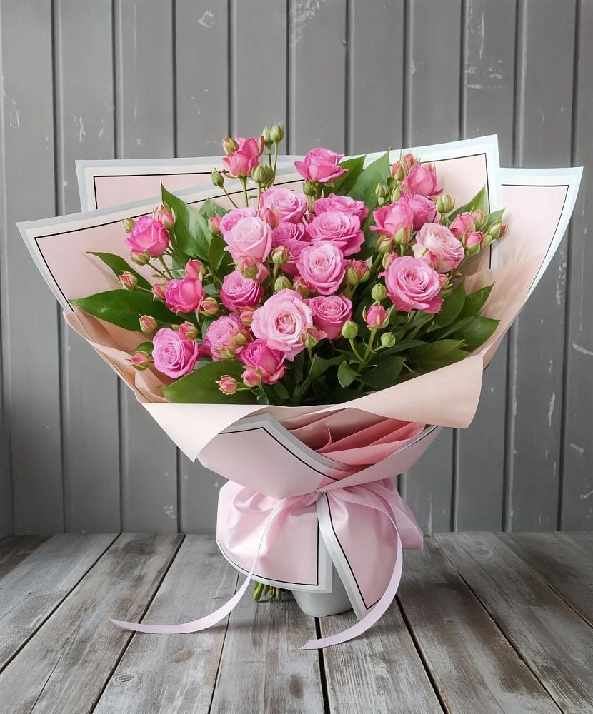 Букет Розовый кустик в Балахне