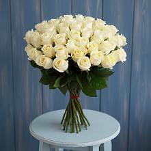 Букет 51 Белая роза Эдлесс Лав #REPLACE_PRED# Балахне