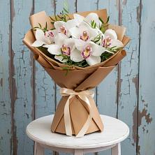 Букет цветов из:  Орхидеи и Розы в Балахне